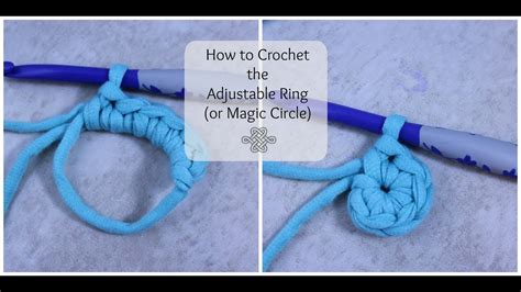 adjustable crochet ring